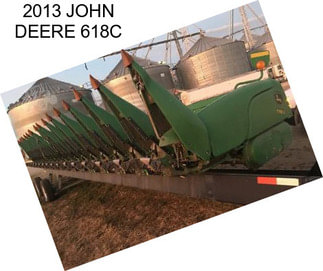 2013 JOHN DEERE 618C