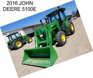 2016 JOHN DEERE 5100E