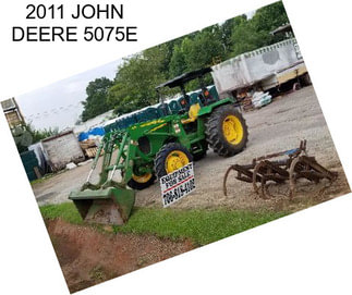 2011 JOHN DEERE 5075E