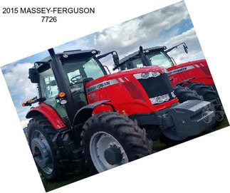 2015 MASSEY-FERGUSON 7726