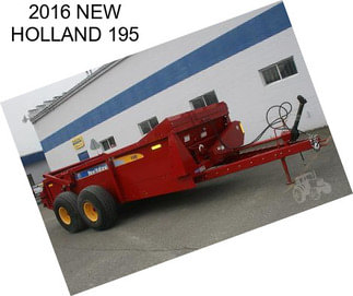 2016 NEW HOLLAND 195