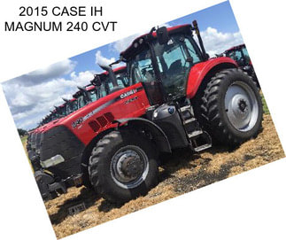 2015 CASE IH MAGNUM 240 CVT