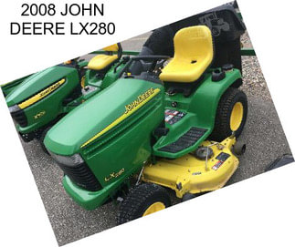 2008 JOHN DEERE LX280