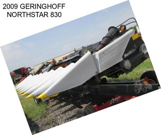 2009 GERINGHOFF NORTHSTAR 830