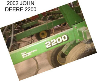 2002 JOHN DEERE 2200