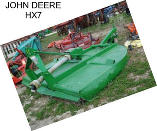 JOHN DEERE HX7