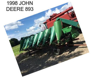 1998 JOHN DEERE 893