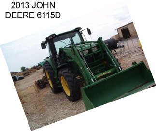 2013 JOHN DEERE 6115D