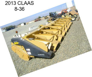 2013 CLAAS 8-36