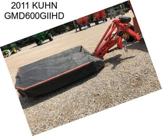 2011 KUHN GMD600GIIHD