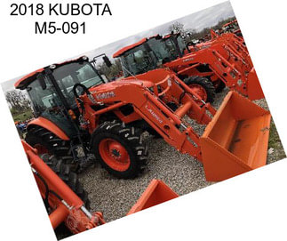 2018 KUBOTA M5-091