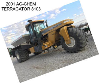 2001 AG-CHEM TERRAGATOR 8103