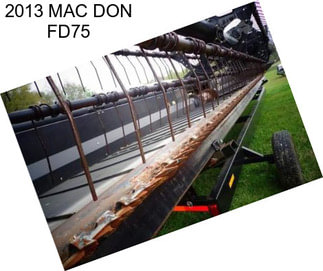 2013 MAC DON FD75