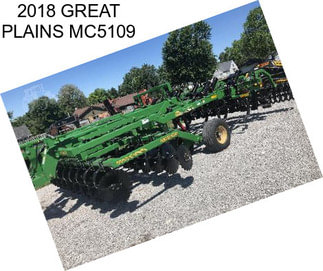 2018 GREAT PLAINS MC5109
