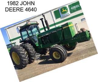 1982 JOHN DEERE 4640