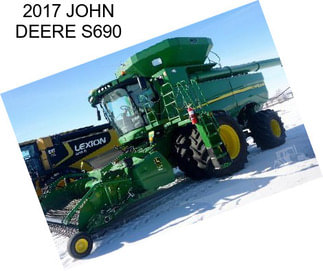 2017 JOHN DEERE S690