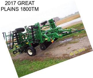 2017 GREAT PLAINS 1800TM