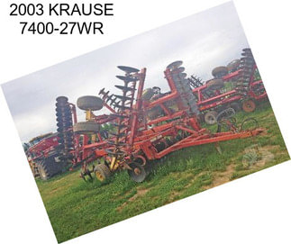 2003 KRAUSE 7400-27WR