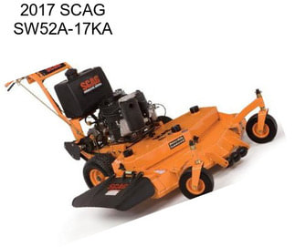 2017 SCAG SW52A-17KA