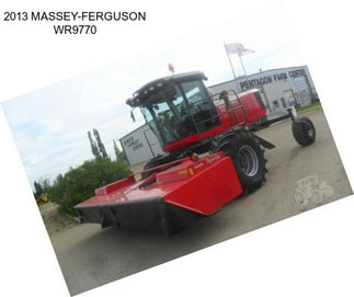 2013 MASSEY-FERGUSON WR9770