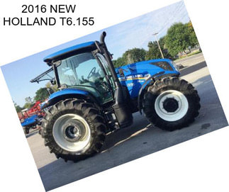 2016 NEW HOLLAND T6.155