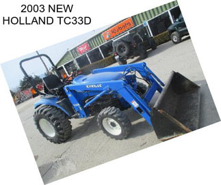 2003 NEW HOLLAND TC33D