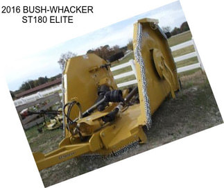 2016 BUSH-WHACKER ST180 ELITE