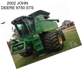 2002 JOHN DEERE 9750 STS