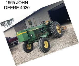 1965 JOHN DEERE 4020