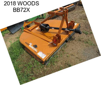 2018 WOODS BB72X