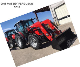 2018 MASSEY-FERGUSON 6713