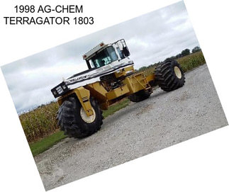 1998 AG-CHEM TERRAGATOR 1803