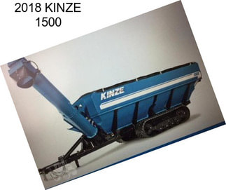 2018 KINZE 1500