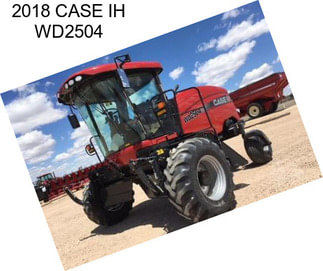 2018 CASE IH WD2504