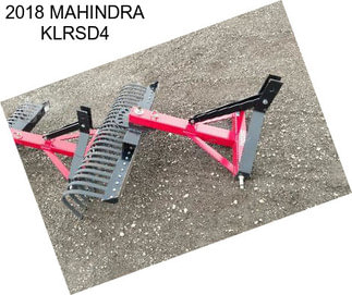 2018 MAHINDRA KLRSD4