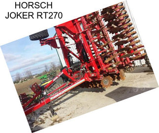 HORSCH JOKER RT270