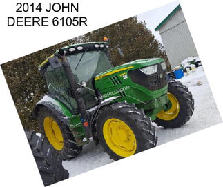 2014 JOHN DEERE 6105R