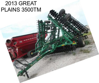 2013 GREAT PLAINS 3500TM