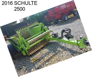 2016 SCHULTE 2500