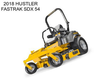 2018 HUSTLER FASTRAK SDX 54