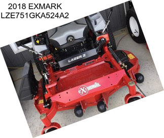 2018 EXMARK LZE751GKA524A2