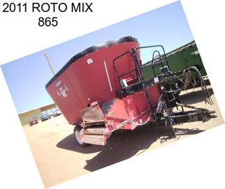 2011 ROTO MIX 865