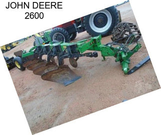 JOHN DEERE 2600