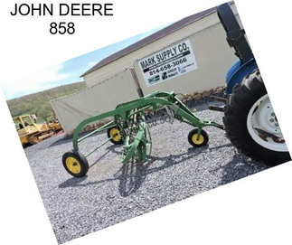 JOHN DEERE 858