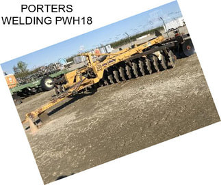 PORTERS WELDING PWH18