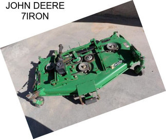 JOHN DEERE 7IRON