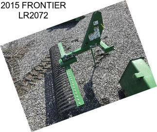 2015 FRONTIER LR2072