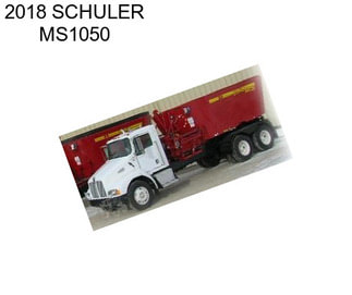 2018 SCHULER MS1050