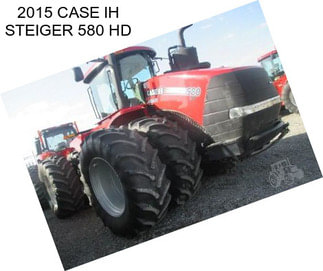 2015 CASE IH STEIGER 580 HD
