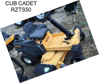 CUB CADET RZTS50